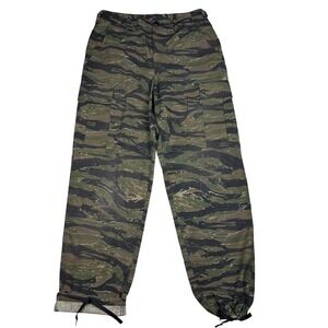 TRU SPEC‎ Tiger Stripe Cargo Pants Small Reg Camo Utility Jogger Military Style